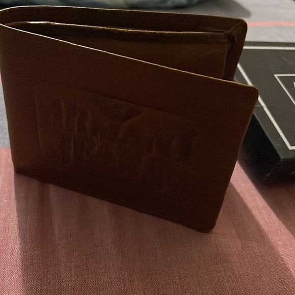 Armani Jeans genuine Men’s wallet, Tan colour. Unused - Picture 7 of 7